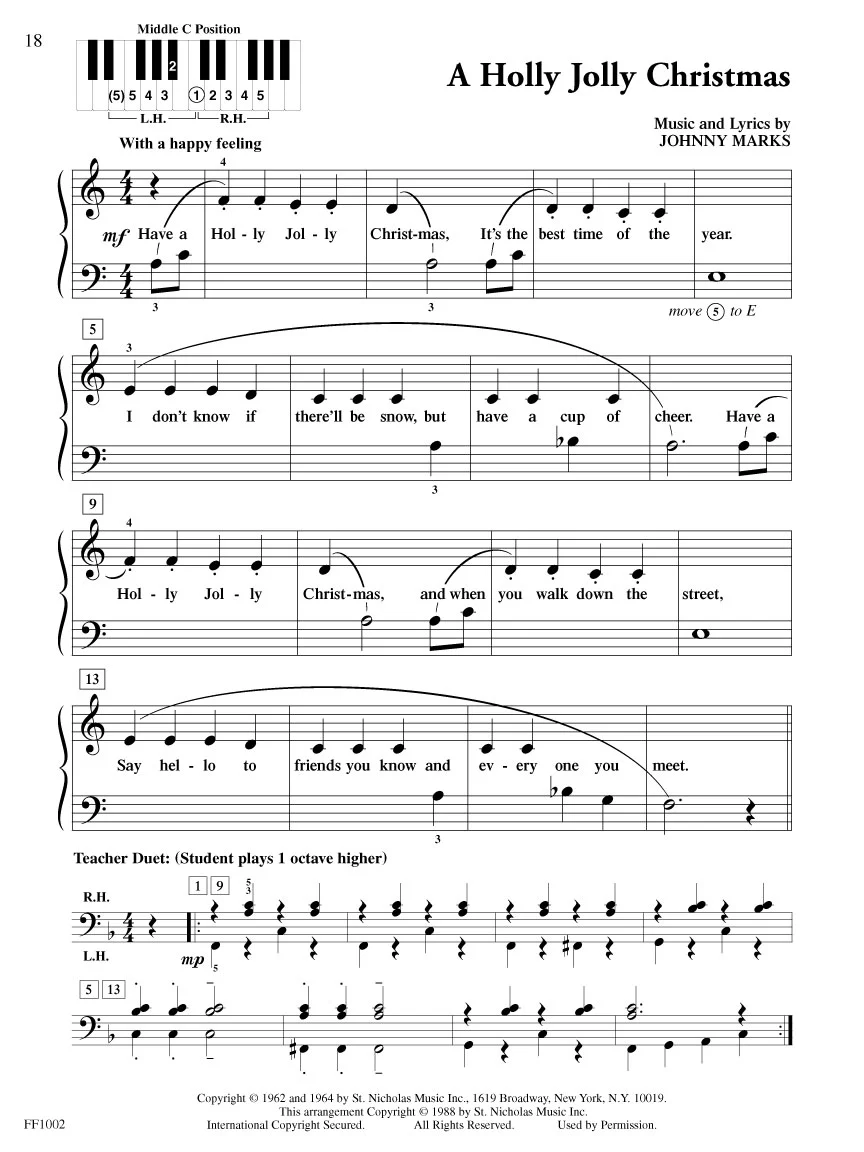 Christmas - PlayTime Piano - Level 1 - Image 3