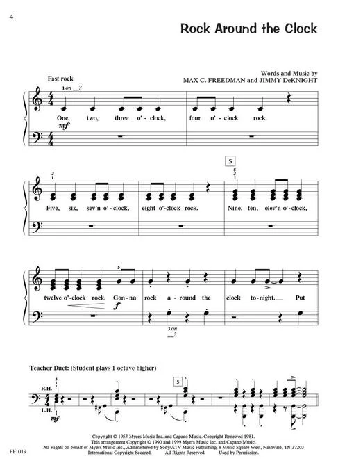 Faber Rock 'n' Roll - PlayTime Piano - Level 1 - Image 4