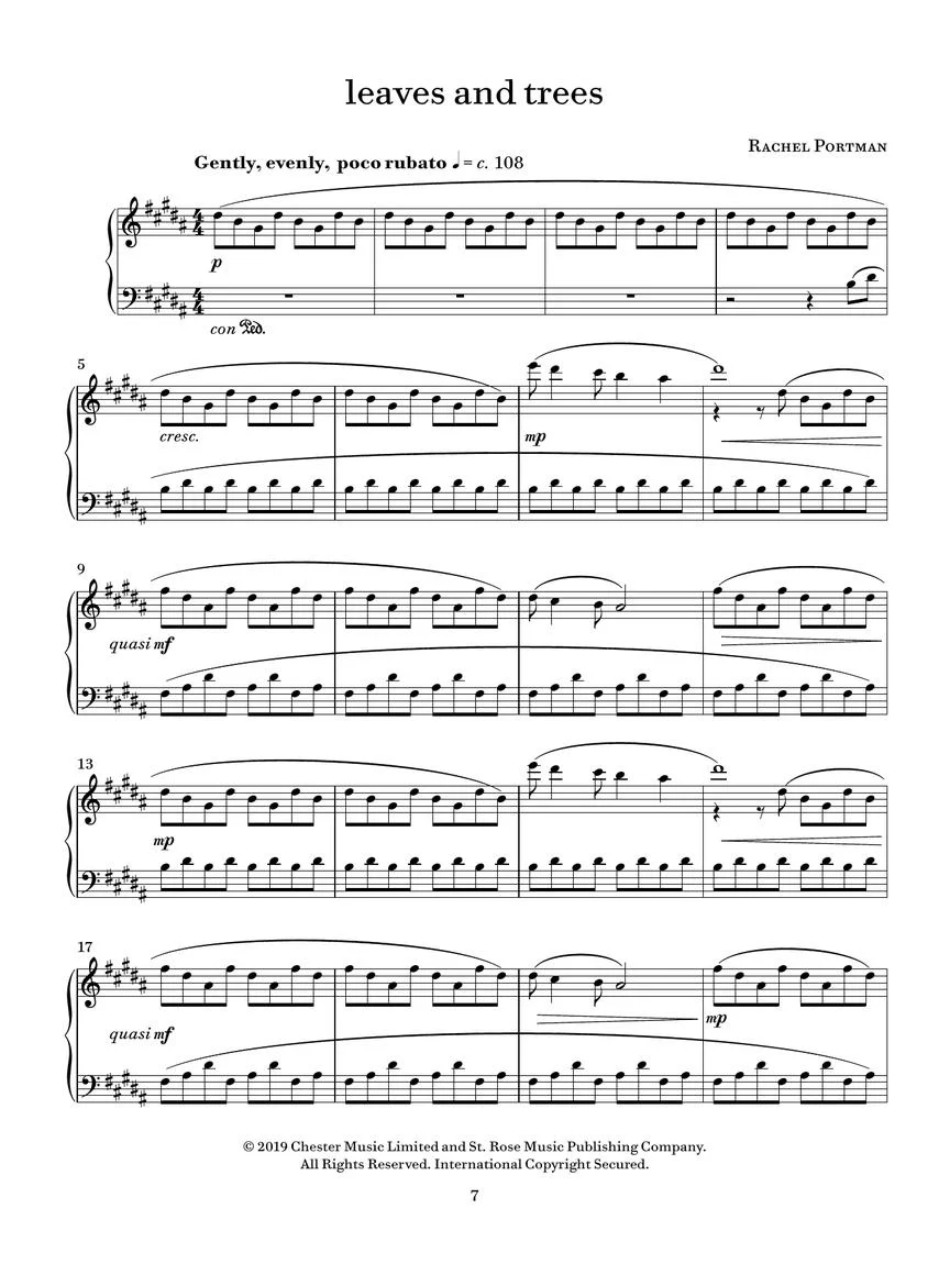 Portman – Ask the River for Piano Solo - Image 5