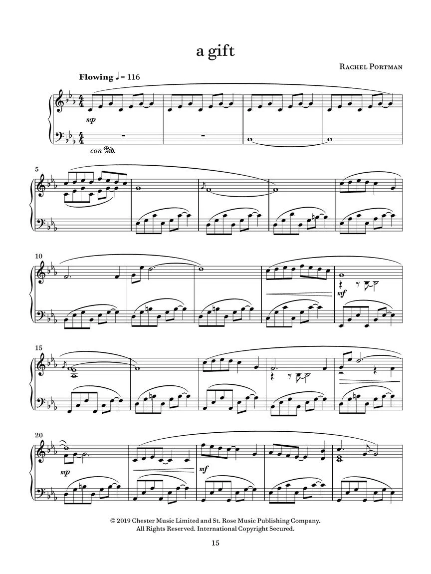 Portman – Ask the River for Piano Solo - Image 7