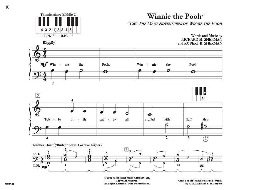Faber PreTime Piano Disney Primer Level - Image 5