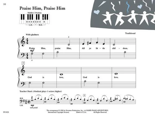 Faber Hymns - Pretime to Bigtime - Primer Level - Image 4