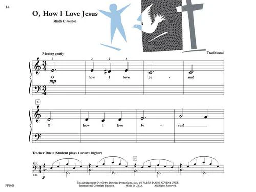 Faber Hymns - Pretime to Bigtime - Primer Level - Image 5