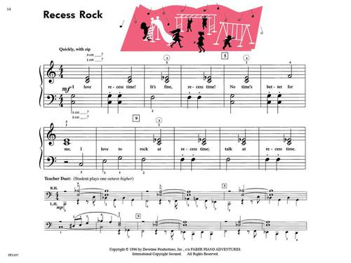 Faber Rock 'n Roll - Pretime to Bigtime - Piano Primer Level - Image 5
