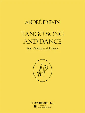 Previn Tango Song and Dance for Violin and Piano