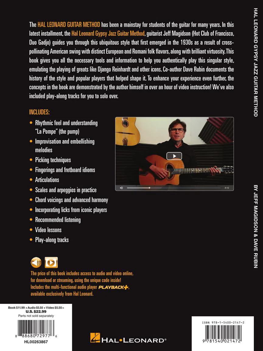 Hal Leonard Gypsy Jazz Guitar Method - Image 13