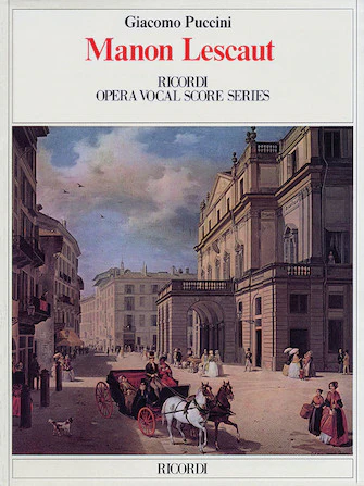 Puccini Manon Lescaut Vocal Score