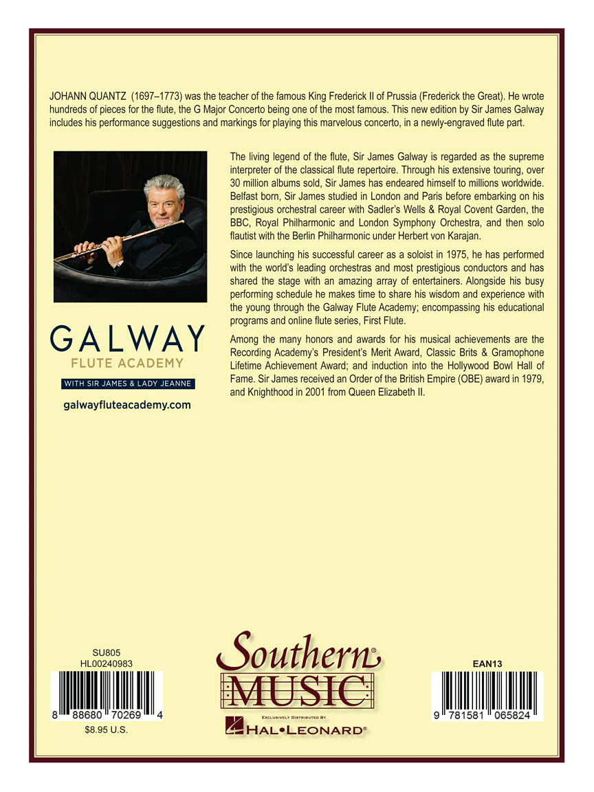 Quantz Concerto in G Major for Flute and Piano - Image 5