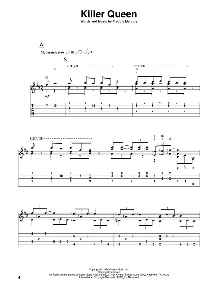 Queen for Classical Guitar - Image 3