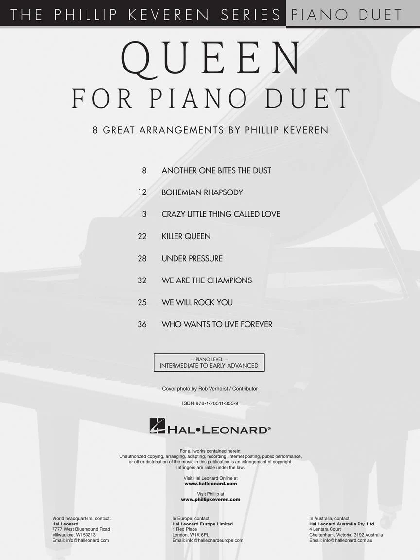 Queen for Piano Duet - Image 2