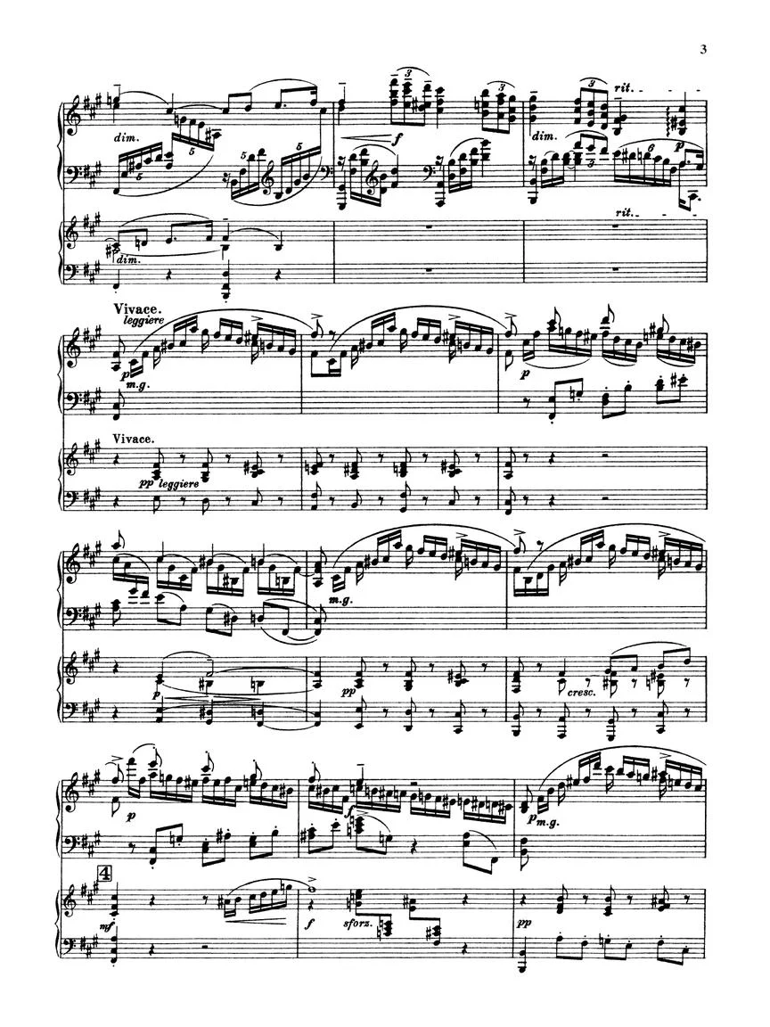 Rachmaninoff Complete Piano Concertos 1-4 2 Pianos, 4 Hands - Image 10