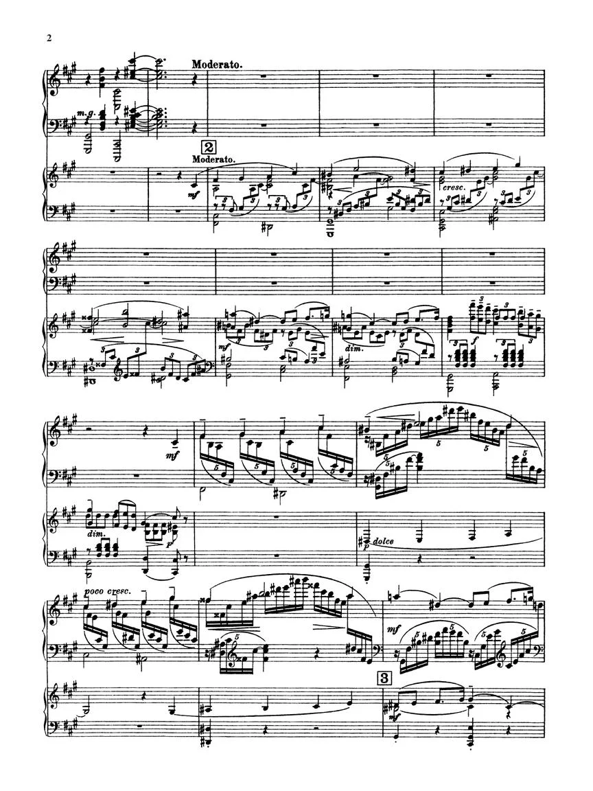 Rachmaninoff Complete Piano Concertos 1-4 2 Pianos, 4 Hands - Image 9
