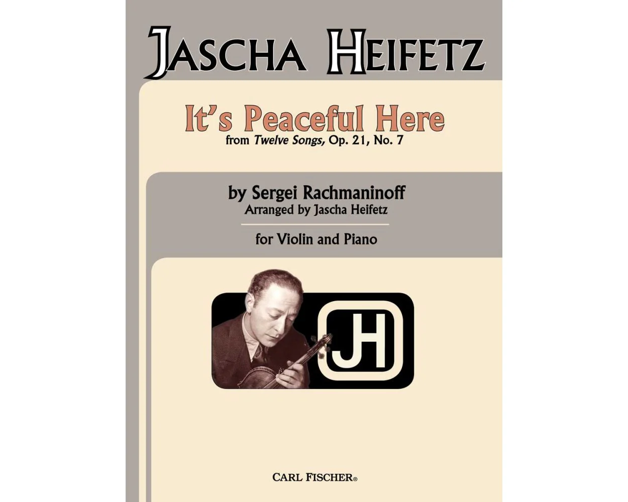 Rachmaninoff It's Peaceful Here From 12 Songs, Op. 21, No. 7