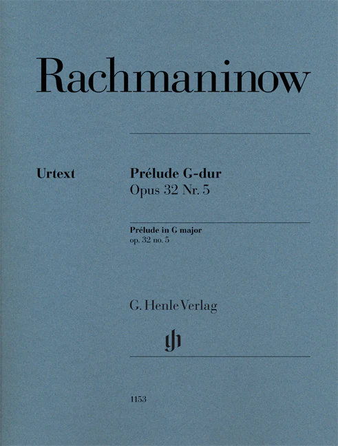 Rachmaninow: Prélude in G major, Op. 32,5