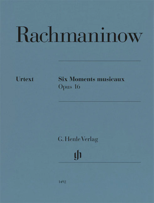 Rachmaninow: Moments Musicaux, Op. 16