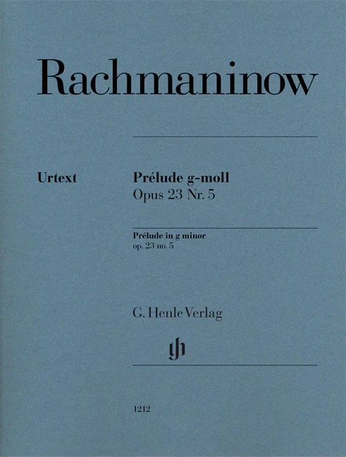 Rachmaninow: Prélude in g minor, Op. 23 No. 5