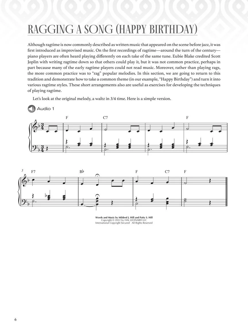 Ragtime Piano A Guide to Playing the Best Rags - Image 5