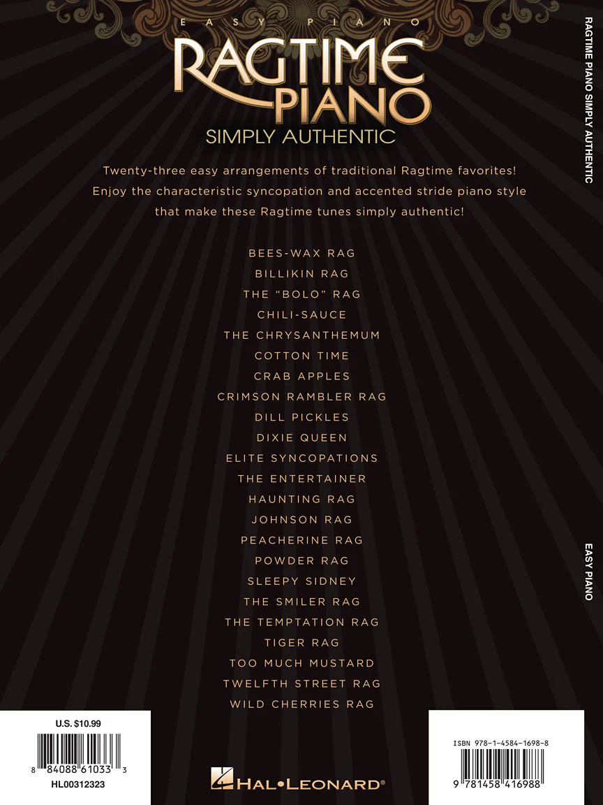 Ragtime Piano - Simply Authentic - Image 2