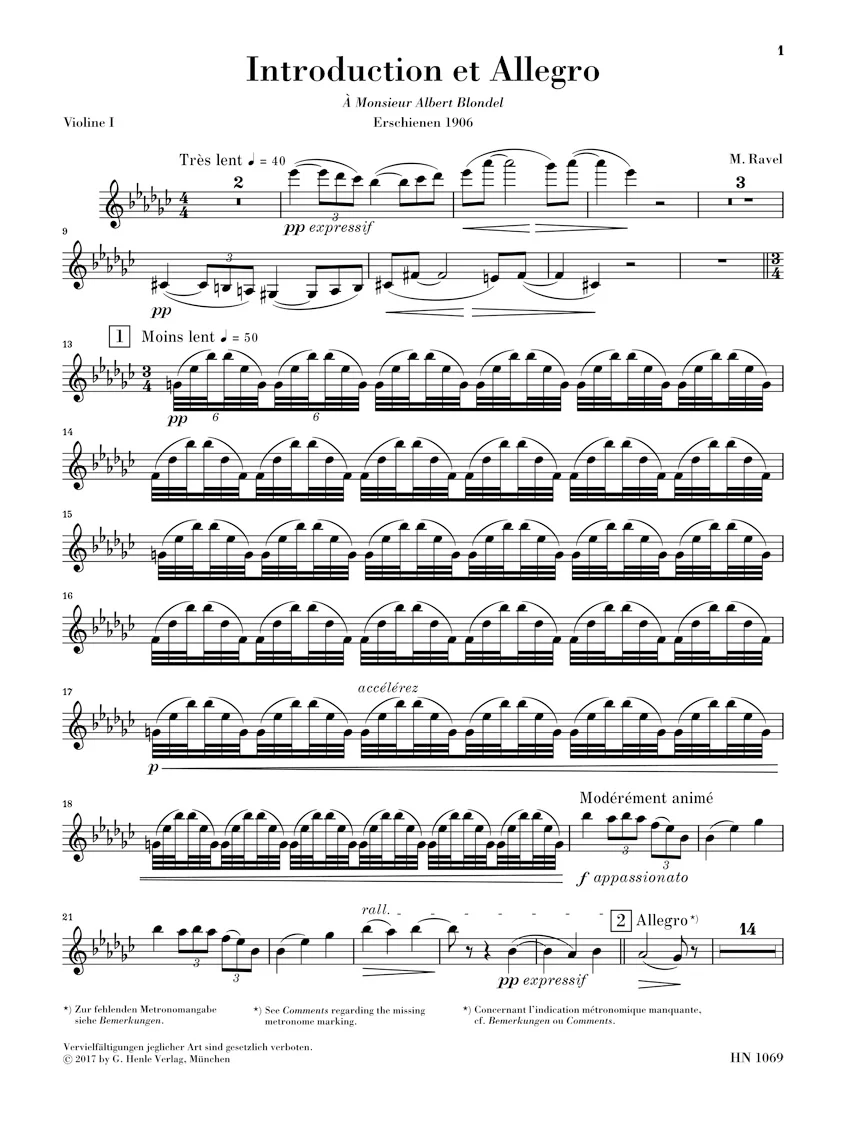 Ravel: Introduction et Allegro - Image 3