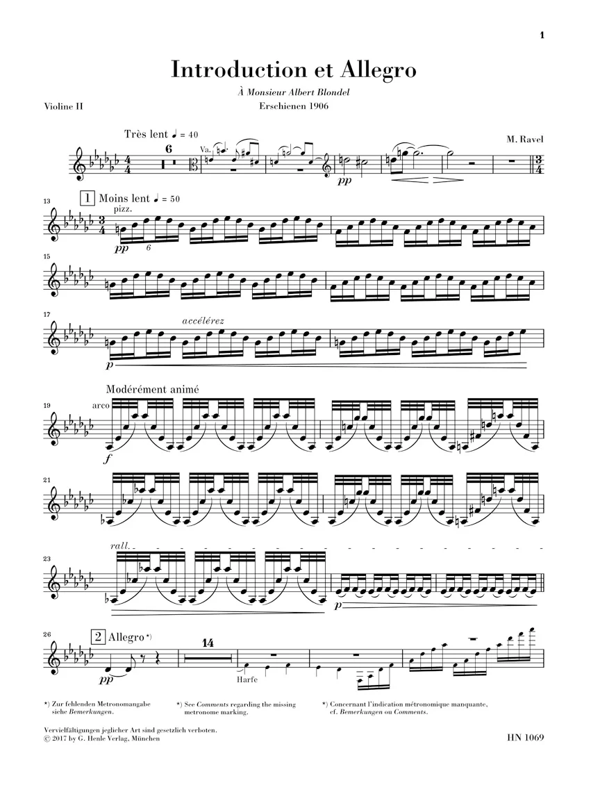 Ravel: Introduction et Allegro - Image 4