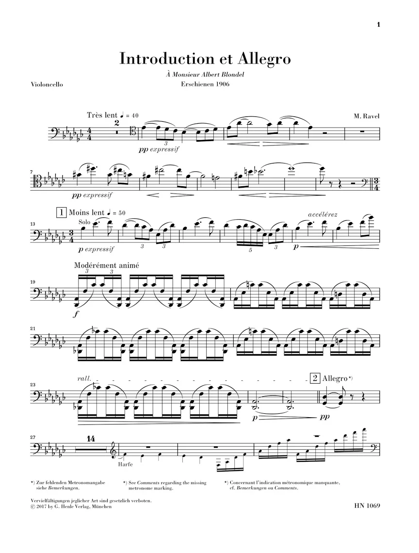 Ravel: Introduction et Allegro - Image 6