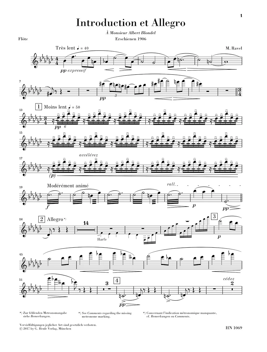 Ravel: Introduction et Allegro - Image 7