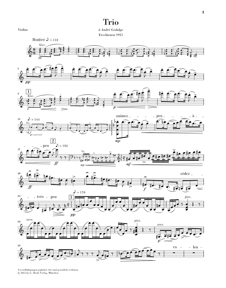 Ravel: Piano Trio - Image 4