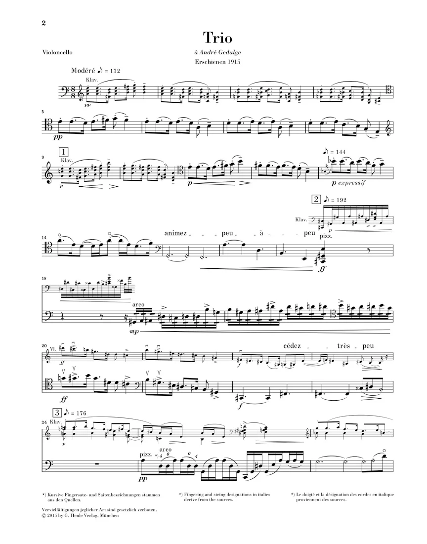 Ravel: Piano Trio - Image 5