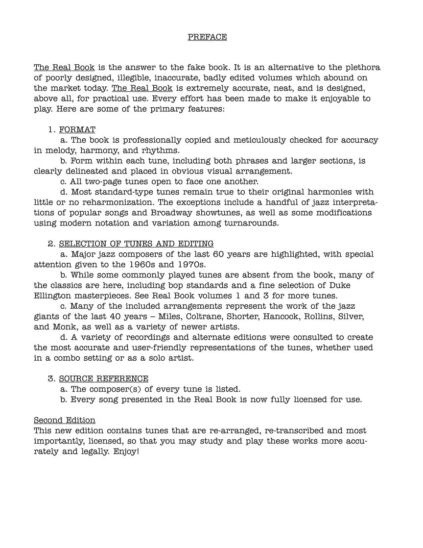 Real Book Volume 2, C Edition - Image 2