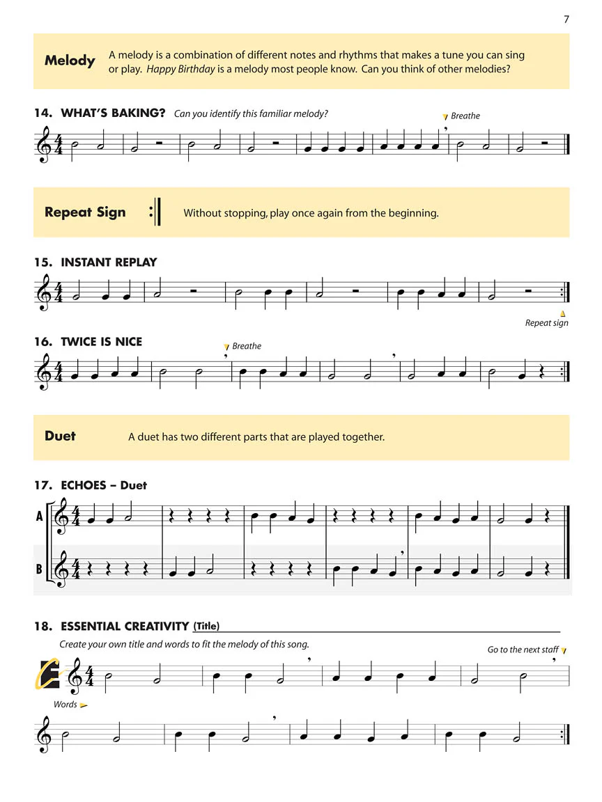 Essential Elements Recorder Classroom Method - Image 4
