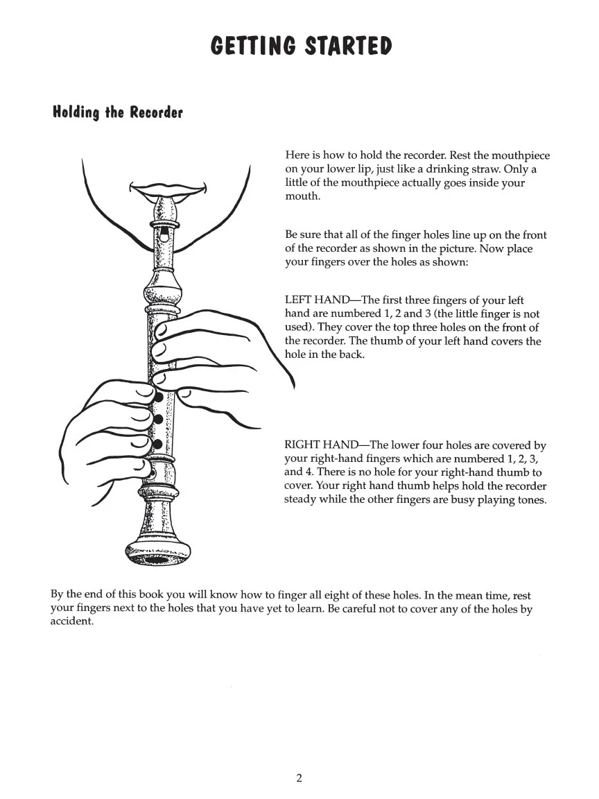 Recorder Fun! - Teach Yourself the Easy Way - Image 3