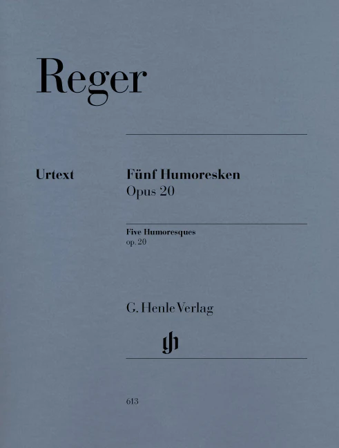 Reger: Five Humoresques for Piano, Op. 20