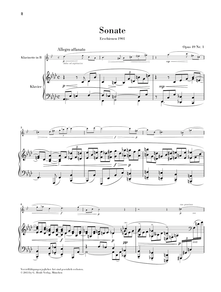 Reger: Sonatas and Pieces for Clarinet and Piano - Image 2