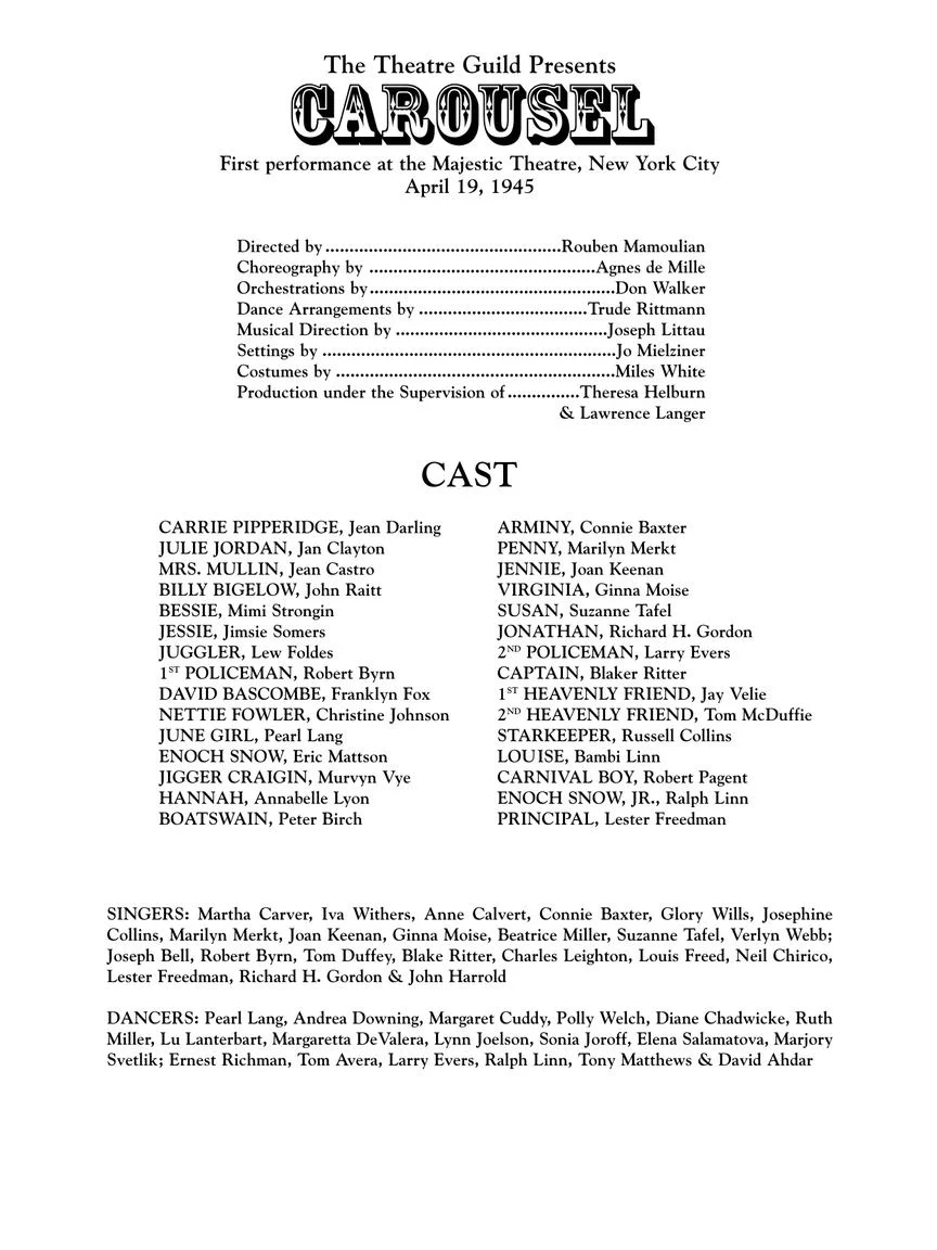Carousel - Vocal Score - Image 2