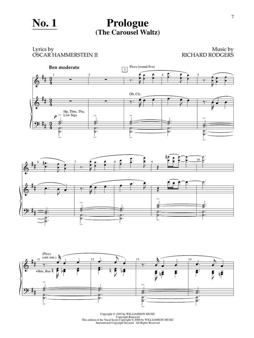Carousel - Vocal Score - Image 4