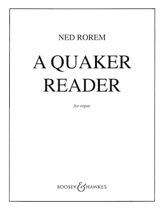 Quaker Reader, A