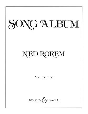 Rorem Song Album - Volume 1