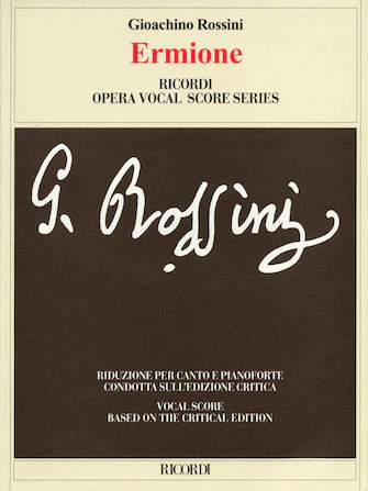 Rossini: Ermione Vocal Score