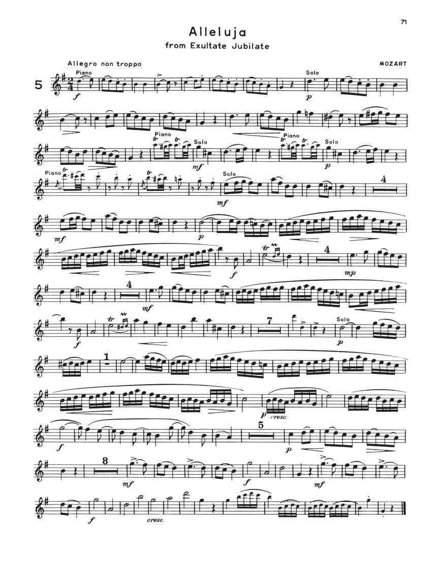 Rubank Advanced Method - Clarinet Vol. 1 - Image 6