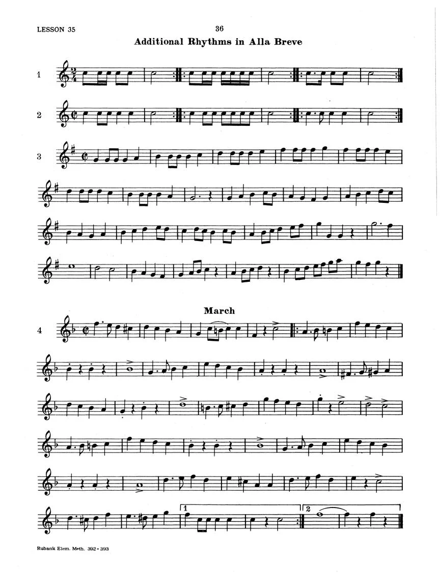 Rubank Elementary Method - Oboe - Image 4