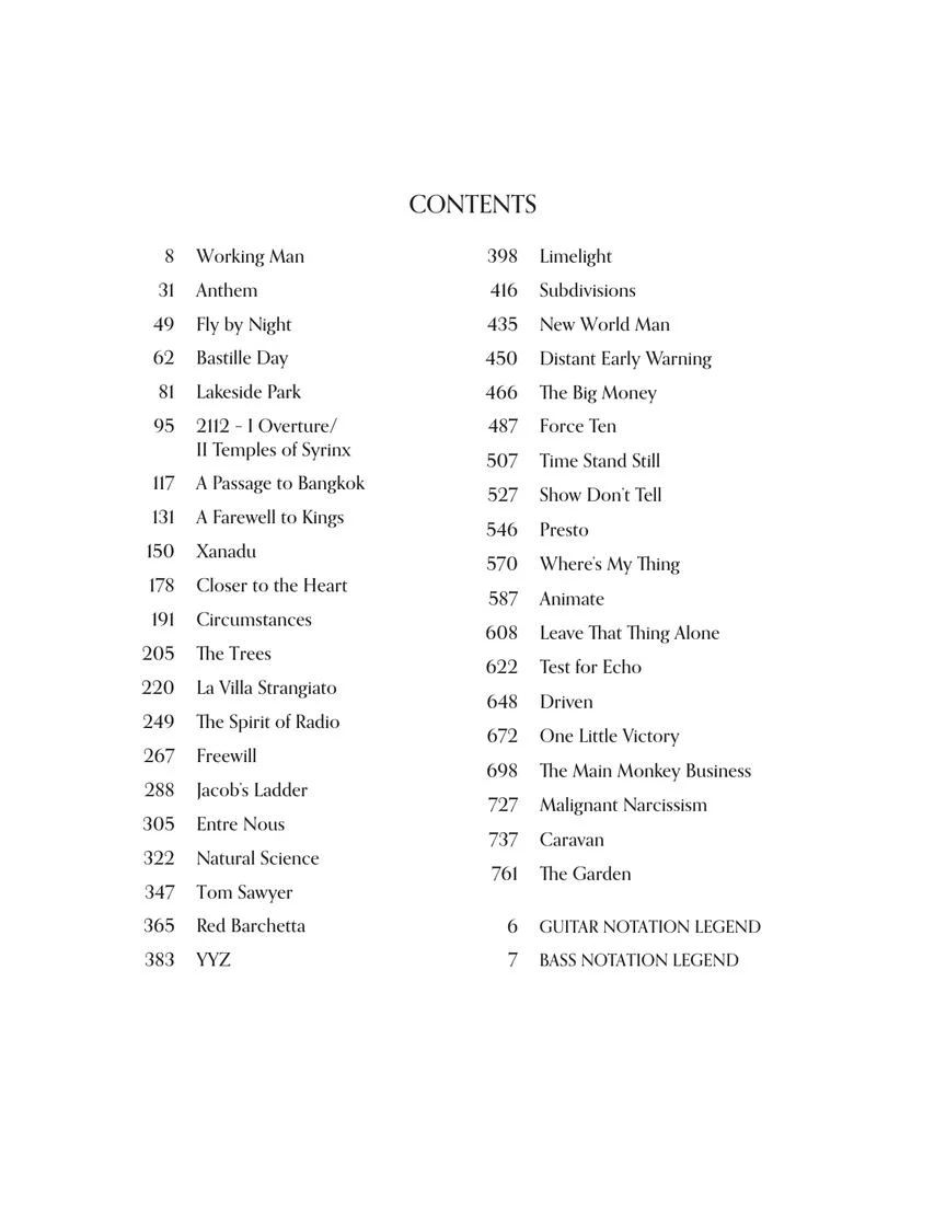 Rush – The Complete Scores - Image 6