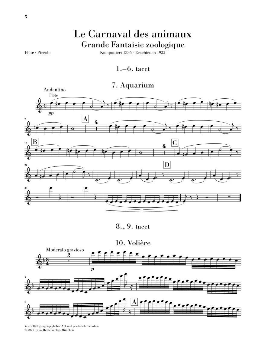 Saint-Saëns: Le Carnaval des animaux for Chamber Ensemble - Image 11