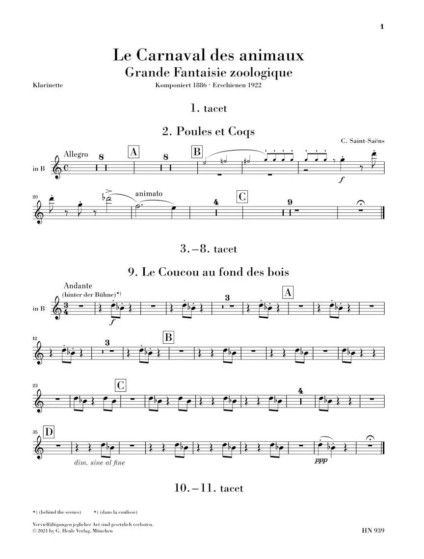 Saint-Saëns: Le Carnaval des animaux for Chamber Ensemble - Image 12