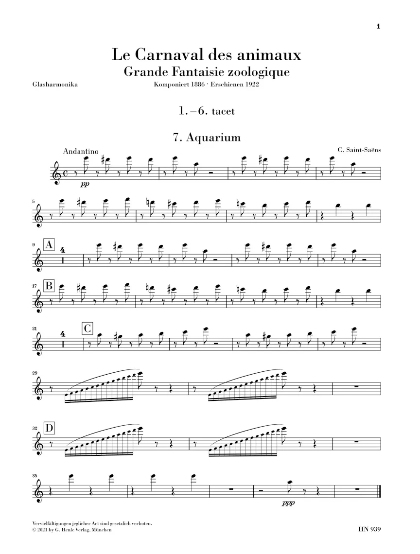 Saint-Saëns: Le Carnaval des animaux for Chamber Ensemble - Image 13