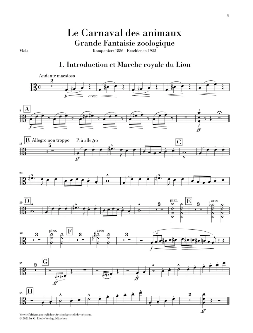 Saint-Saëns: Le Carnaval des animaux for Chamber Ensemble - Image 8
