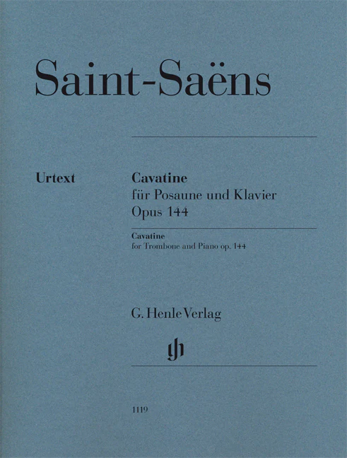 Saint-Saëns: Cavatine for Trombone and Piano, Op. 144