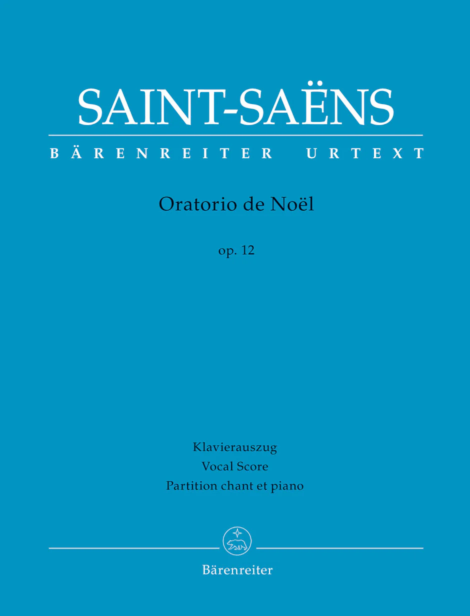 Saint-Saens Christmas Oratorio - Vocal Score