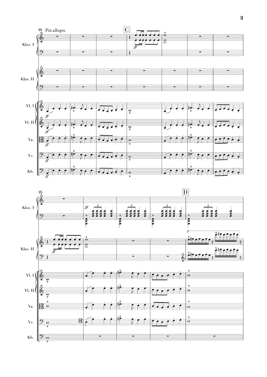 Saint-Saëns: Le Carnaval des animaux for Chamber Ensemble SE (Study Score) - Image 4