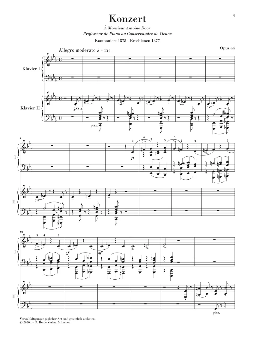Saint-Saëns: Piano Concerto No. 4 in c minor, Op. 44 - Image 2