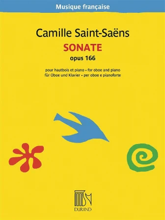 Saint-Saëns Sonata, Op. 166 For Oboe and Piano
